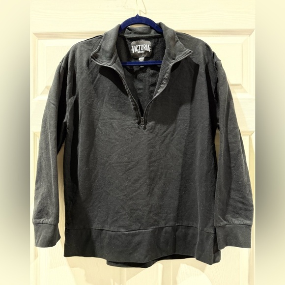 Victoria Sport Tops - Victoria Sport Black Women's Sweatshirt